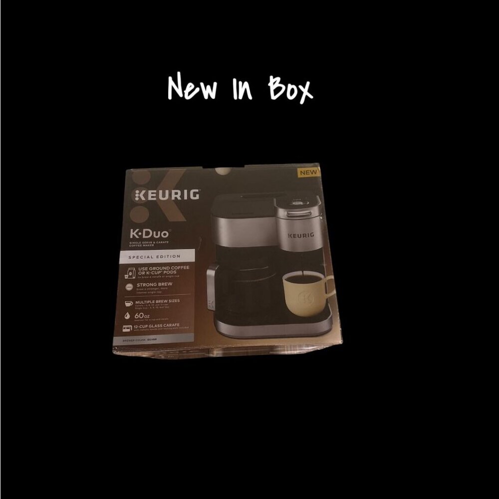 Keurig K-Duo Special Edition Single Serve & Carafe Coffee Maker - New in Box